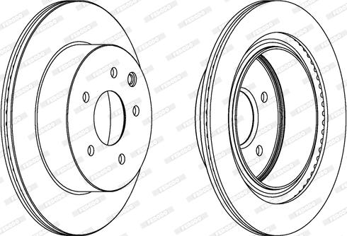 Ferodo DDF1579C - Kočioni disk www.molydon.hr