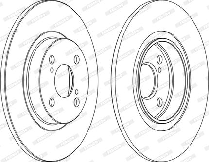 Ferodo DDF1576C - Kočioni disk www.molydon.hr