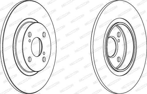 Ferodo DDF1576 - Kočioni disk www.molydon.hr