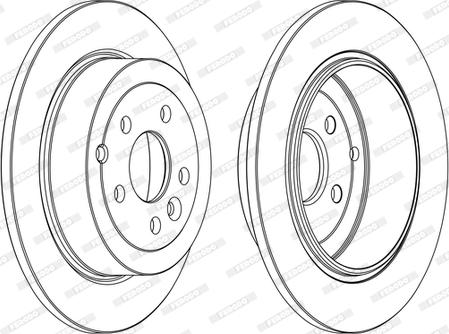 Ferodo DDF1578C-1-D - Kočioni disk www.molydon.hr