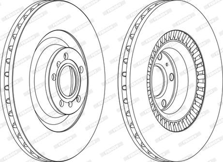 Ferodo DDF1572C-1-D - Kočioni disk www.molydon.hr