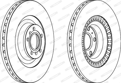 Ferodo DDF1572C-1 - Kočioni disk www.molydon.hr