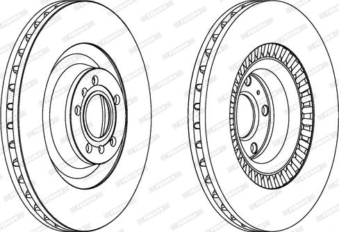 Ferodo DDF1572 - Kočioni disk www.molydon.hr