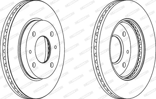 Ferodo DDF1577 - Kočioni disk www.molydon.hr