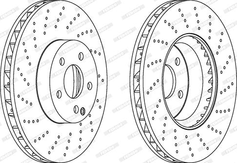 Ferodo DDF1694C - Kočioni disk www.molydon.hr