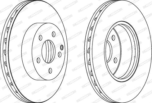 Ferodo DDF1690C - Kočioni disk www.molydon.hr