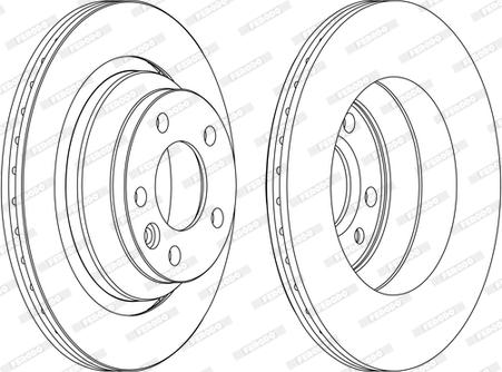 Ferodo DDF1698C - Kočioni disk www.molydon.hr