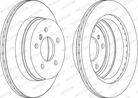 Ferodo DDF1697C-1-D - Kočioni disk www.molydon.hr