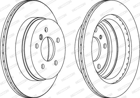 Ferodo DDF1697C - Kočioni disk www.molydon.hr