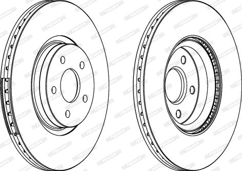 Ferodo DDF1649C-1 - Kočioni disk www.molydon.hr