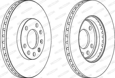 Ferodo DDF1644C - Kočioni disk www.molydon.hr