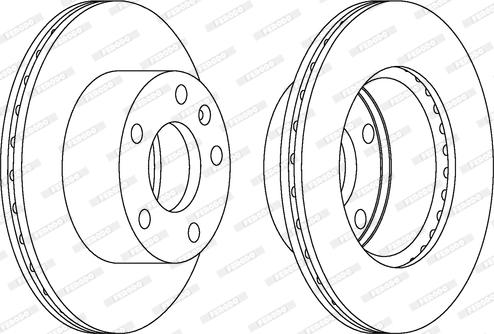 Ferodo DDF1640 - Kočioni disk www.molydon.hr