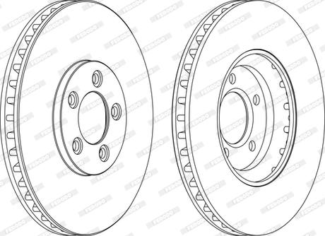 Ferodo DDF1648C - Kočioni disk www.molydon.hr