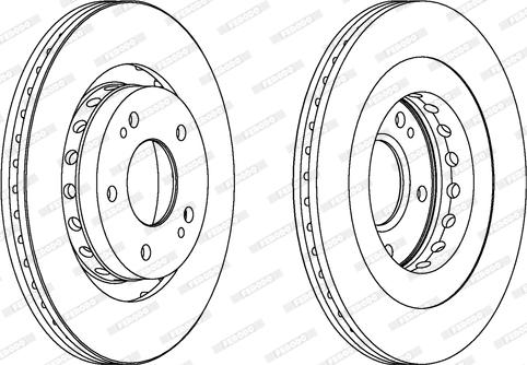 Ferodo DDF1642 - Kočioni disk www.molydon.hr