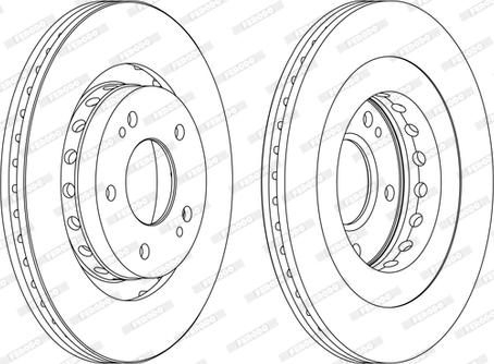 Ferodo DDF1642P-1-D - Kočioni disk www.molydon.hr