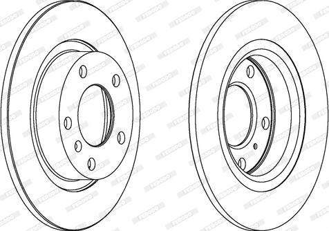 Ferodo DDF1651C - Kočioni disk www.molydon.hr