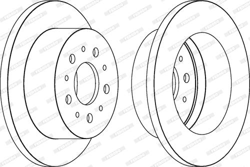 Ferodo DDF1653 - Kočioni disk www.molydon.hr