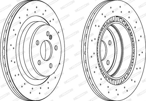 Ferodo DDF1669C-1 - Kočioni disk www.molydon.hr