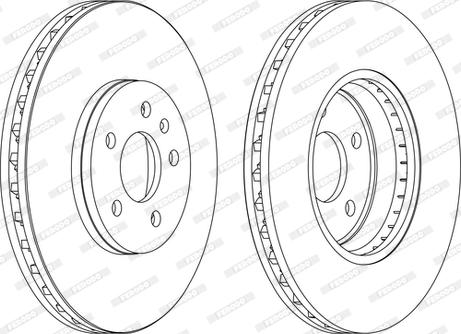 Ferodo DDF1664C-D - Kočioni disk www.molydon.hr