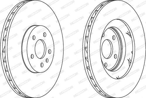 Ferodo DDF1665C-1 - Kočioni disk www.molydon.hr