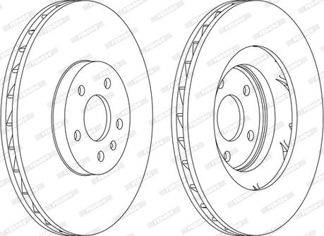 Ferodo DDF1665C-D - Kočioni disk www.molydon.hr