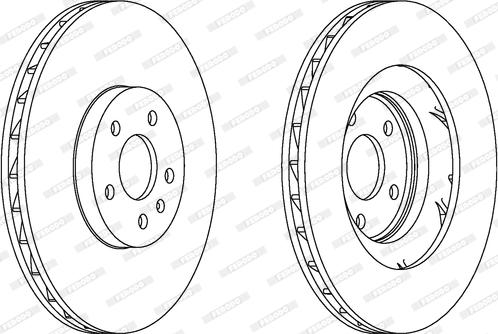 Ferodo DDF1665 - Kočioni disk www.molydon.hr