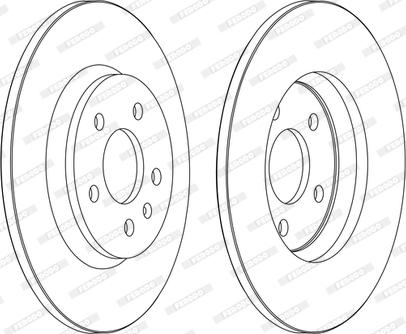 Ferodo DDF1666C-D - Kočioni disk www.molydon.hr