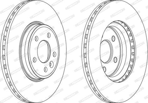 Ferodo DDF1663 - Kočioni disk www.molydon.hr