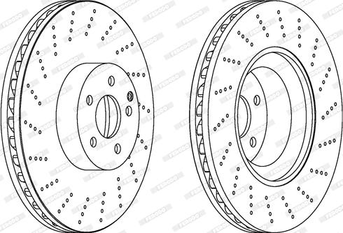 Ferodo DDF1662C - Kočioni disk www.molydon.hr