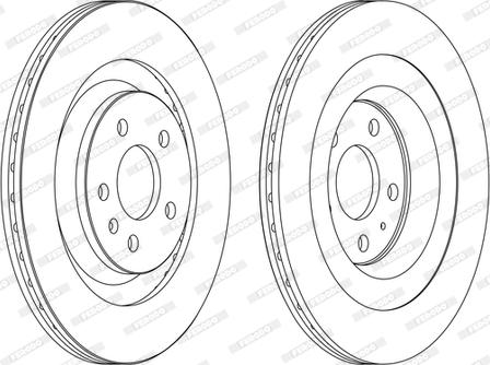 Ferodo DDF1667C-D - Kočioni disk www.molydon.hr