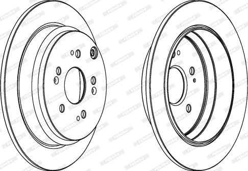 Ferodo DDF1608C - Kočioni disk www.molydon.hr