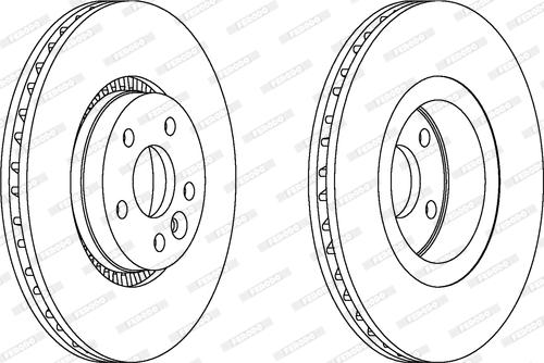 Ferodo DDF1607C-1 - Kočioni disk www.molydon.hr