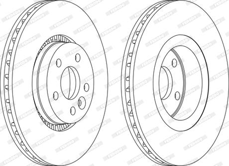 Ferodo DDF1607C-D - Kočioni disk www.molydon.hr