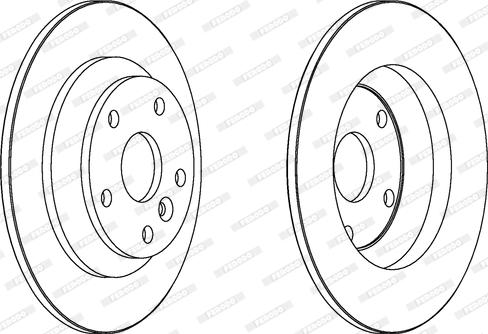 Ferodo DDF1616C - Kočioni disk www.molydon.hr