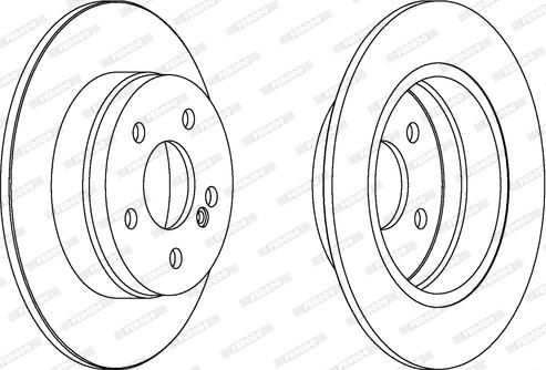 Ferodo DDF1689 - Kočioni disk www.molydon.hr