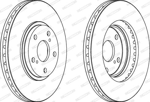 Ferodo DDF1684 - Kočioni disk www.molydon.hr