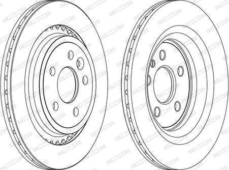 Ferodo DDF1681C-1-D - Kočioni disk www.molydon.hr