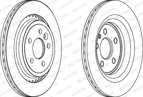 Ferodo DDF1681C - Kočioni disk www.molydon.hr