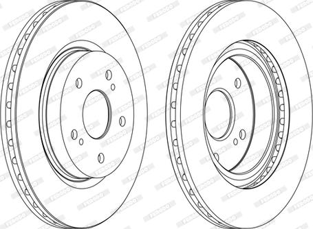 Ferodo DDF1635C - Kočioni disk www.molydon.hr