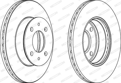 Ferodo DDF1632C - Kočioni disk www.molydon.hr