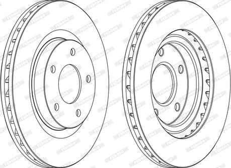 Ferodo DDF1624C-D - Kočioni disk www.molydon.hr