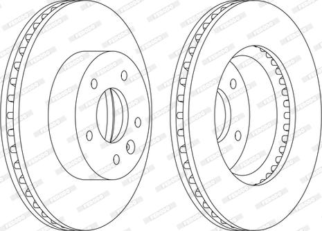 Ferodo DDF1625C-1-D - Kočioni disk www.molydon.hr