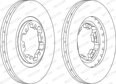 Ferodo DDF1626C - Kočioni disk www.molydon.hr