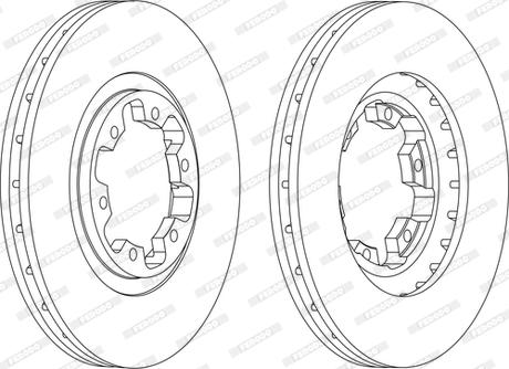 Ferodo DDF1626P-1-D - Kočioni disk www.molydon.hr