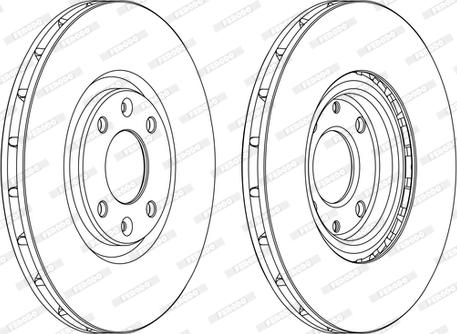 Ferodo DDF1676C-D - Kočioni disk www.molydon.hr