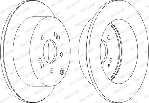 Ferodo DDF1671C-D - Kočioni disk www.molydon.hr