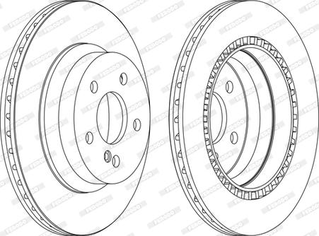 Ferodo DDF1672C-1-D - Kočioni disk www.molydon.hr