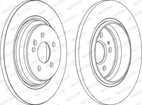 Ferodo DDF1099C - Kočioni disk www.molydon.hr