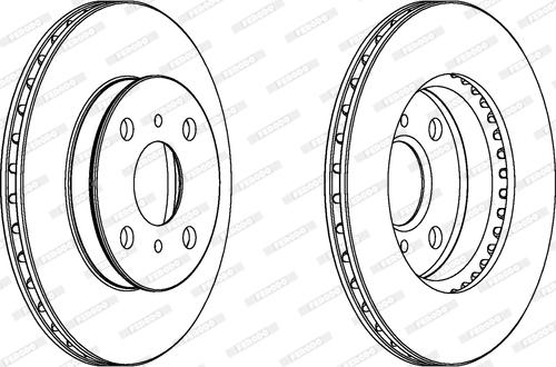 Ferodo DDF1094 - Kočioni disk www.molydon.hr