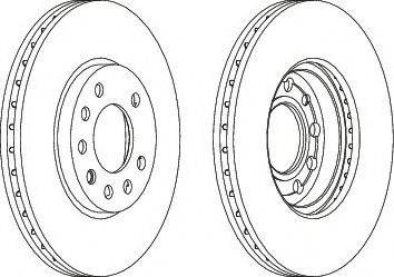 Ferodo DDF1042C-1 - Kočioni disk www.molydon.hr